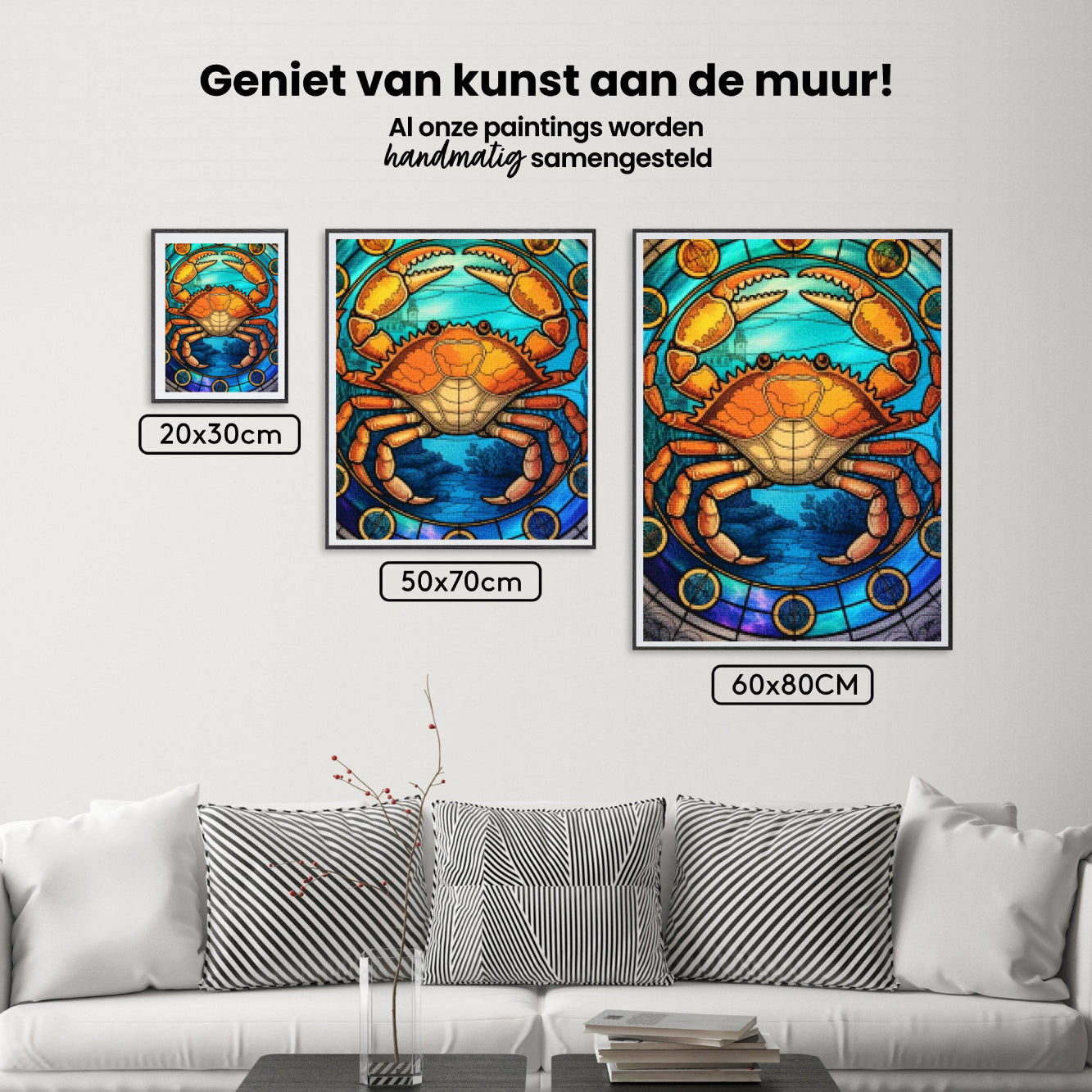 Diamantmalerei - Sternzeichen - Krebs