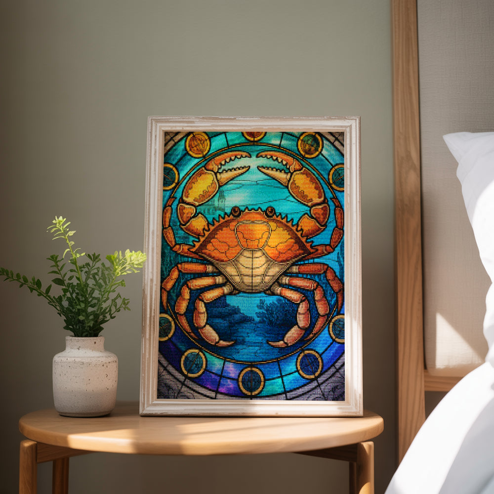 Diamantmalerei - Sternzeichen - Krebs