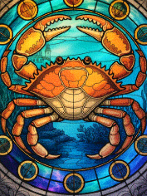 Diamantmalerei - Sternzeichen - Krebs