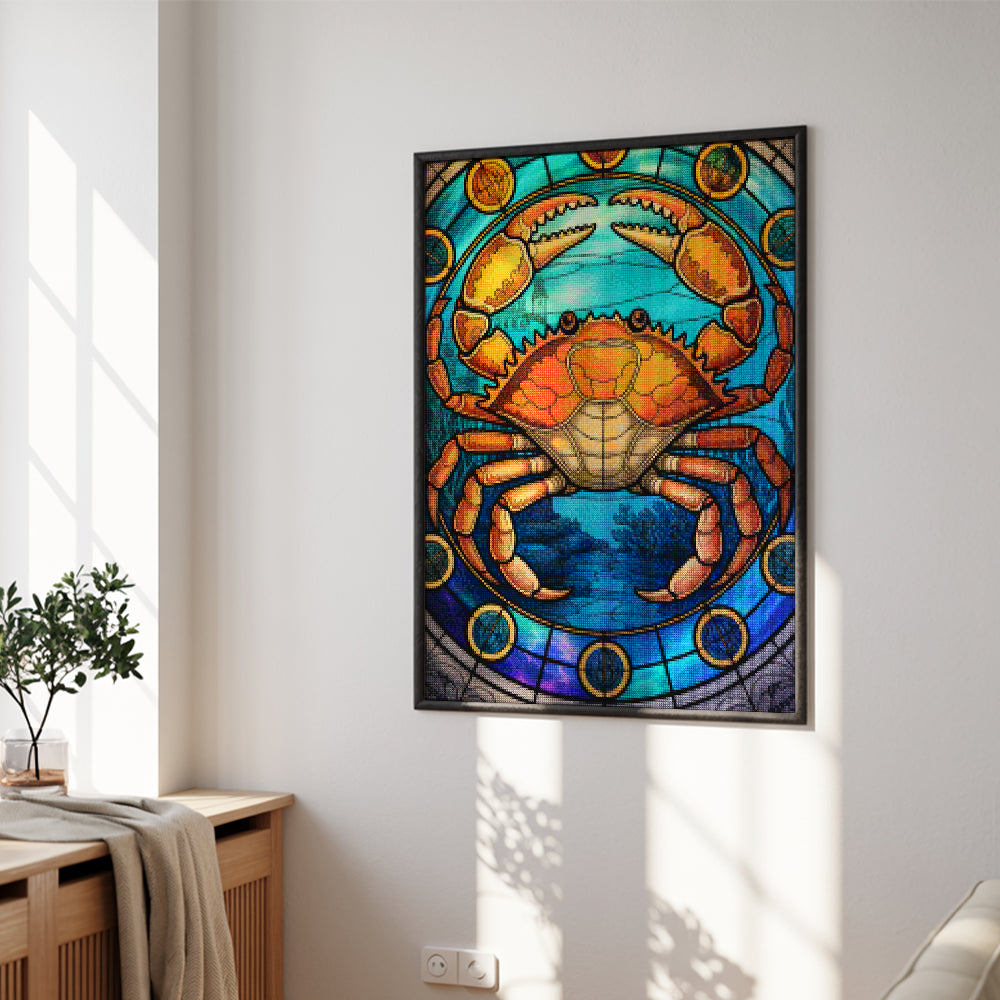 Diamantmalerei - Sternzeichen - Krebs