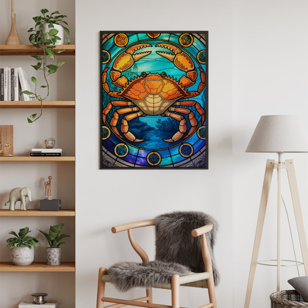 Diamantmalerei - Sternzeichen - Krebs