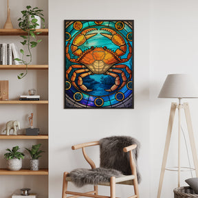 Diamantmalerei - Sternzeichen - Krebs