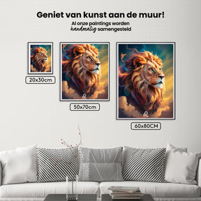 Diamantmalerei - Sternzeichen - Löwe