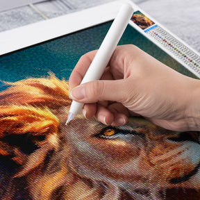 Diamantmalerei - Sternzeichen - Löwe