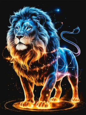Diamantmalerei - Sternzeichen - Löwe