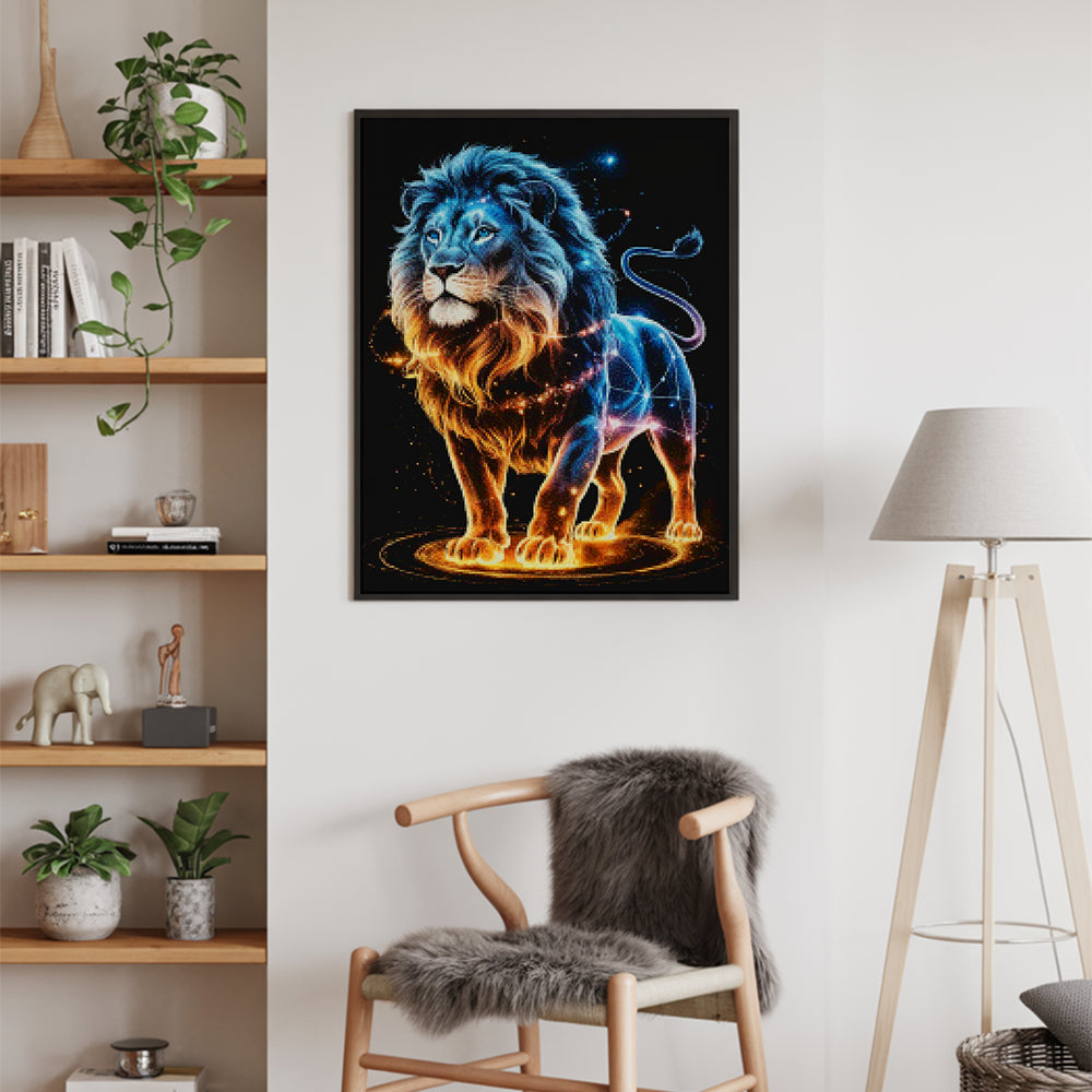 Diamantmalerei - Sternzeichen - Löwe