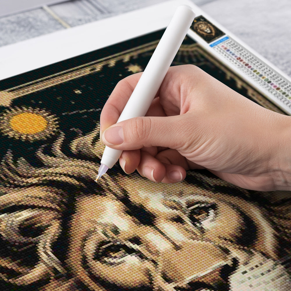 Diamantmalerei - Sternzeichen - Löwe