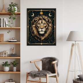 Diamantmalerei - Sternzeichen - Löwe