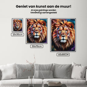 Diamantmalerei - Sternzeichen - Löwe