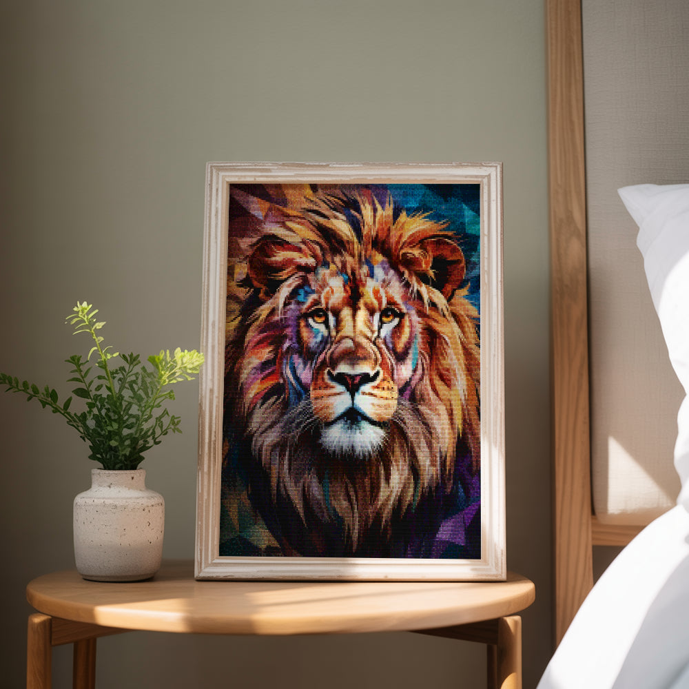 Diamantmalerei - Sternzeichen - Löwe