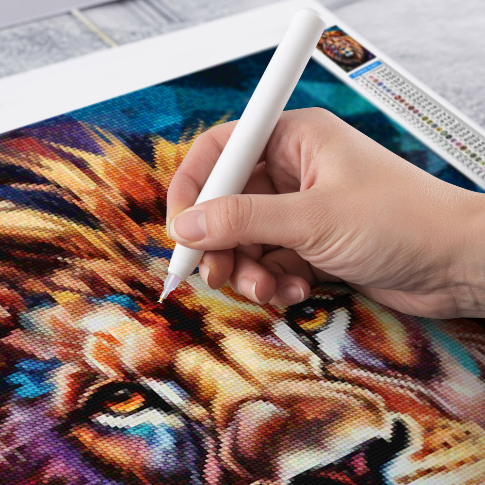 Diamantmalerei - Sternzeichen - Löwe