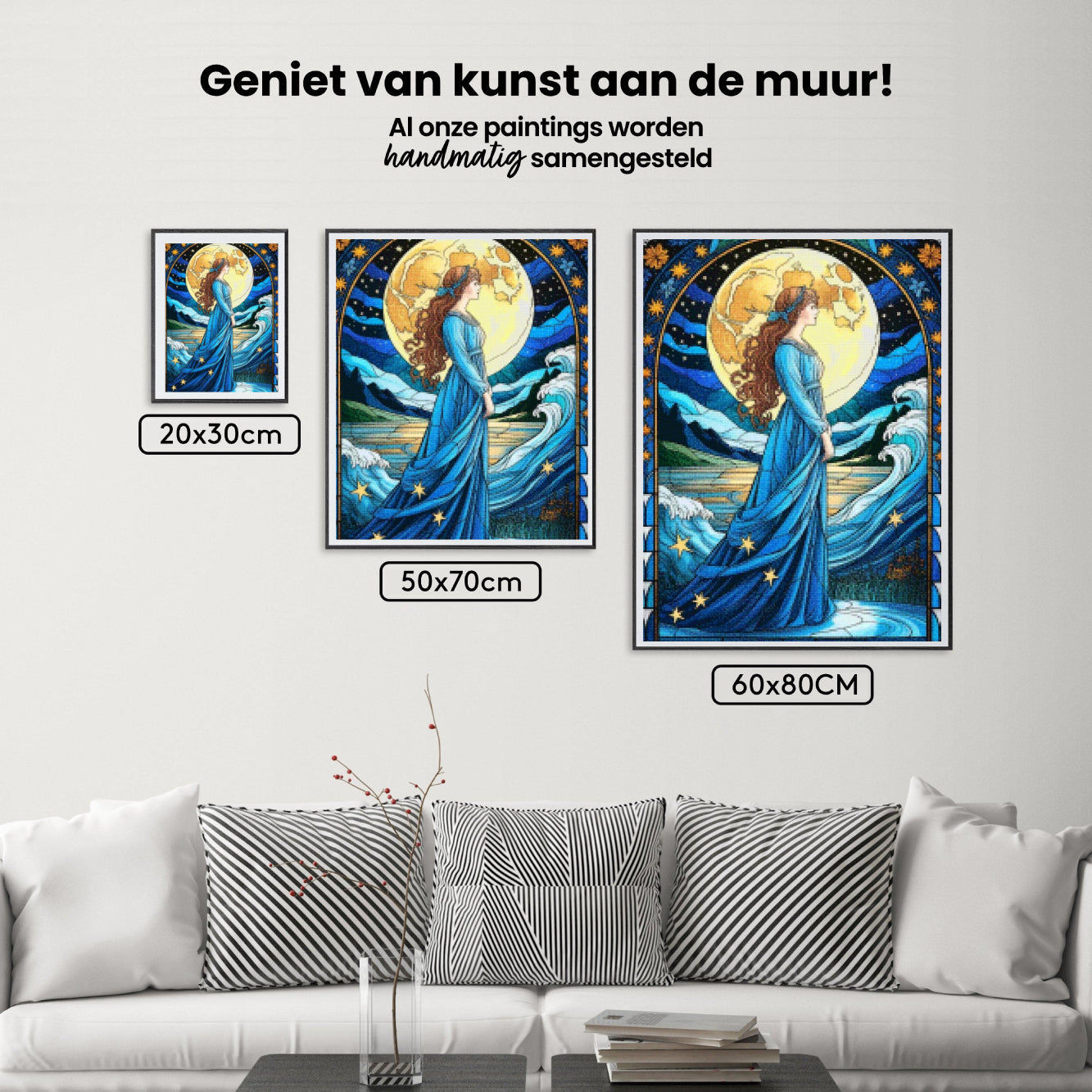 Diamantmalerei - Sternzeichen - Jungfrau