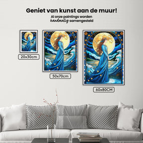 Diamantmalerei - Sternzeichen - Jungfrau