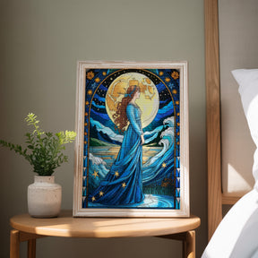 Diamantmalerei - Sternzeichen - Jungfrau