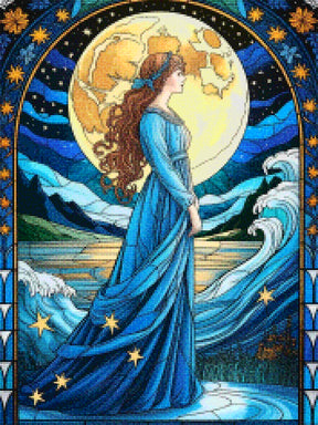 Diamantmalerei - Sternzeichen - Jungfrau