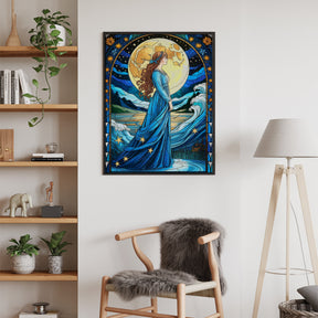 Diamantmalerei - Sternzeichen - Jungfrau