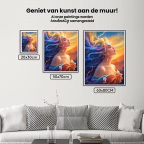 Diamantmalerei - Sternzeichen - Jungfrau