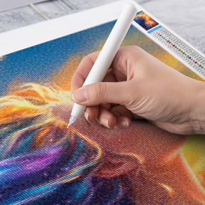 Diamantmalerei - Sternzeichen - Jungfrau