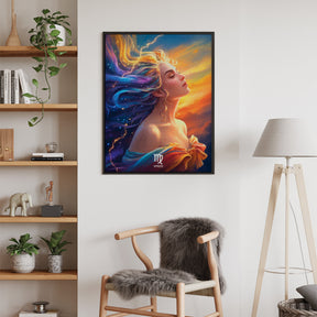 Diamantmalerei - Sternzeichen - Jungfrau