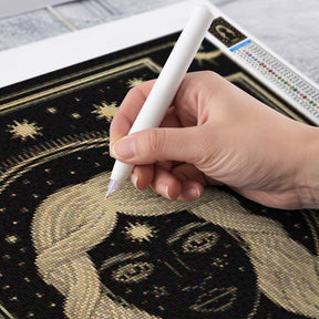 Diamantmalerei - Sternzeichen - Jungfrau