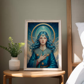 Diamantmalerei - Sternzeichen - Jungfrau