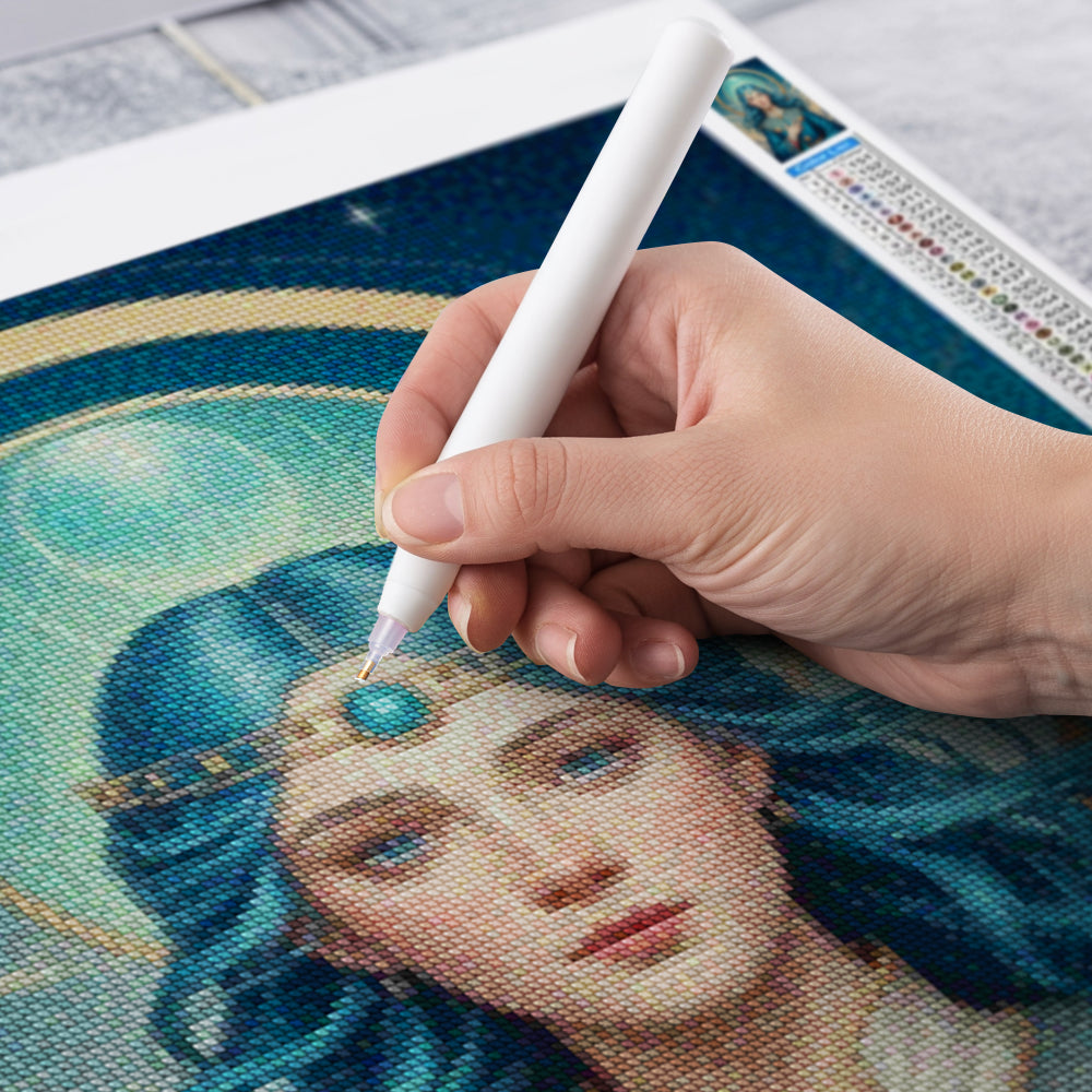 Diamantmalerei - Sternzeichen - Jungfrau