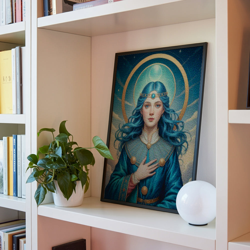 Diamantmalerei - Sternzeichen - Jungfrau