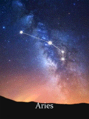 Diamantmalerei - Sternzeichen - Widder