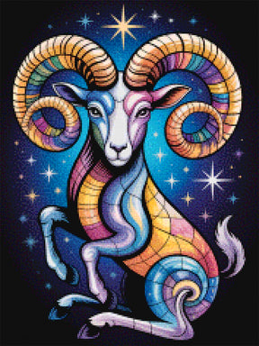 Diamantmalerei - Sternzeichen - Widder