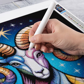 Diamantmalerei - Sternzeichen - Widder