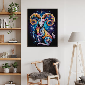 Diamantmalerei - Sternzeichen - Widder