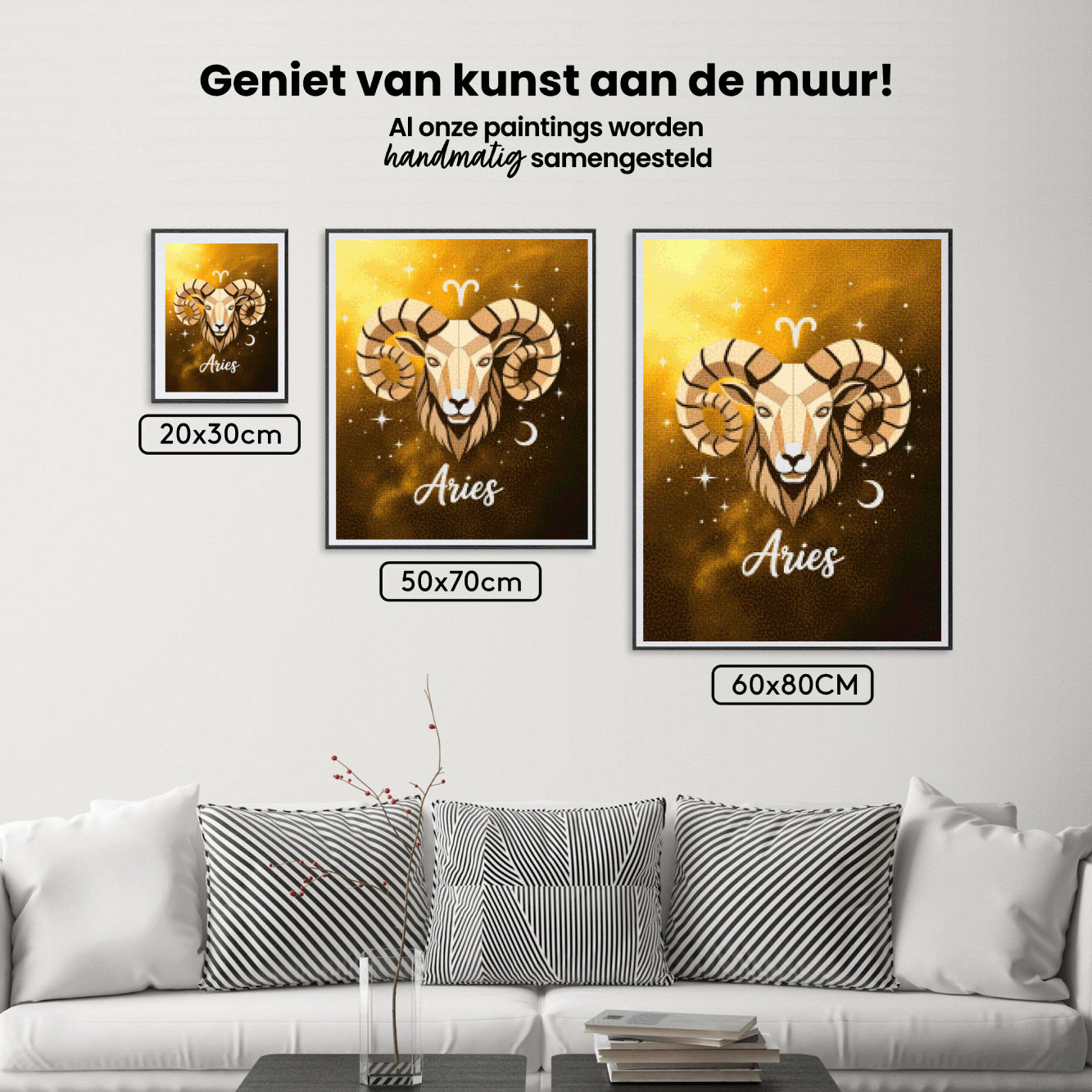 Diamantmalerei - Sternzeichen - Widder