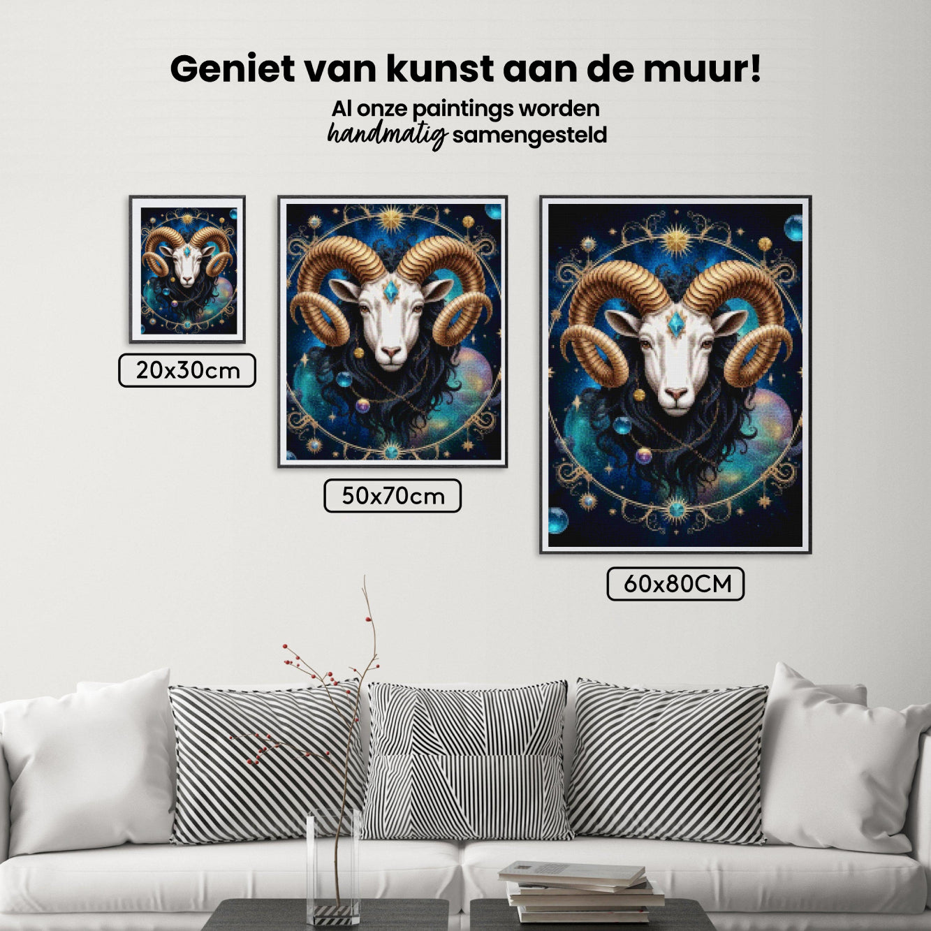 Diamantmalerei - Sternzeichen - Widder