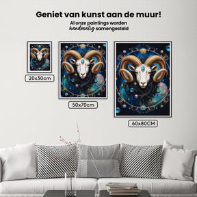 Diamantmalerei - Sternzeichen - Widder