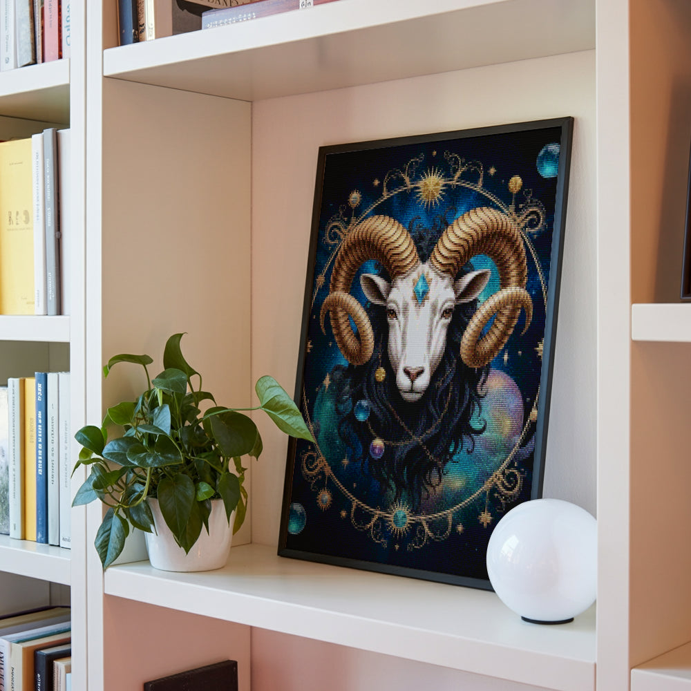 Diamantmalerei - Sternzeichen - Widder