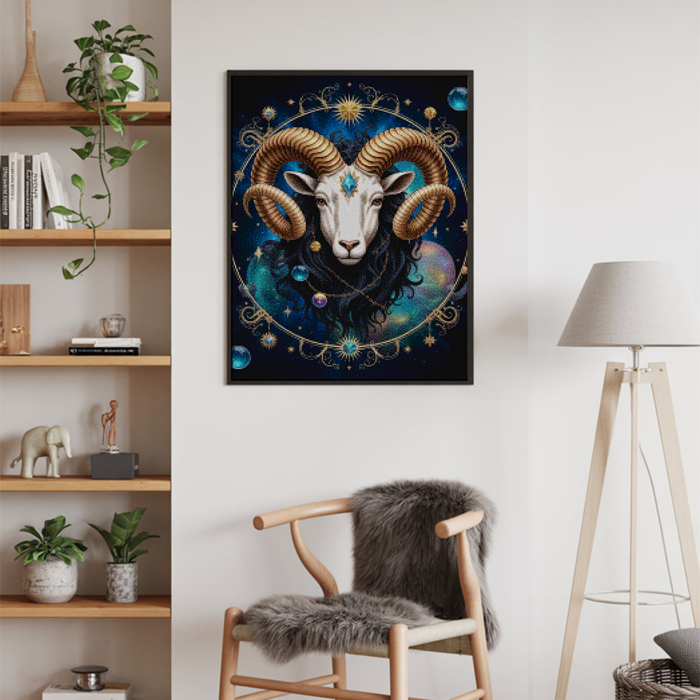 Diamantmalerei - Sternzeichen - Widder