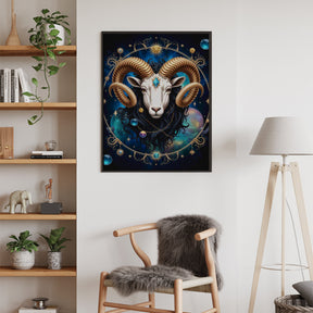 Diamantmalerei - Sternzeichen - Widder