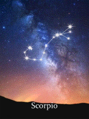 Diamantmalerei - Sternzeichen - Skorpion