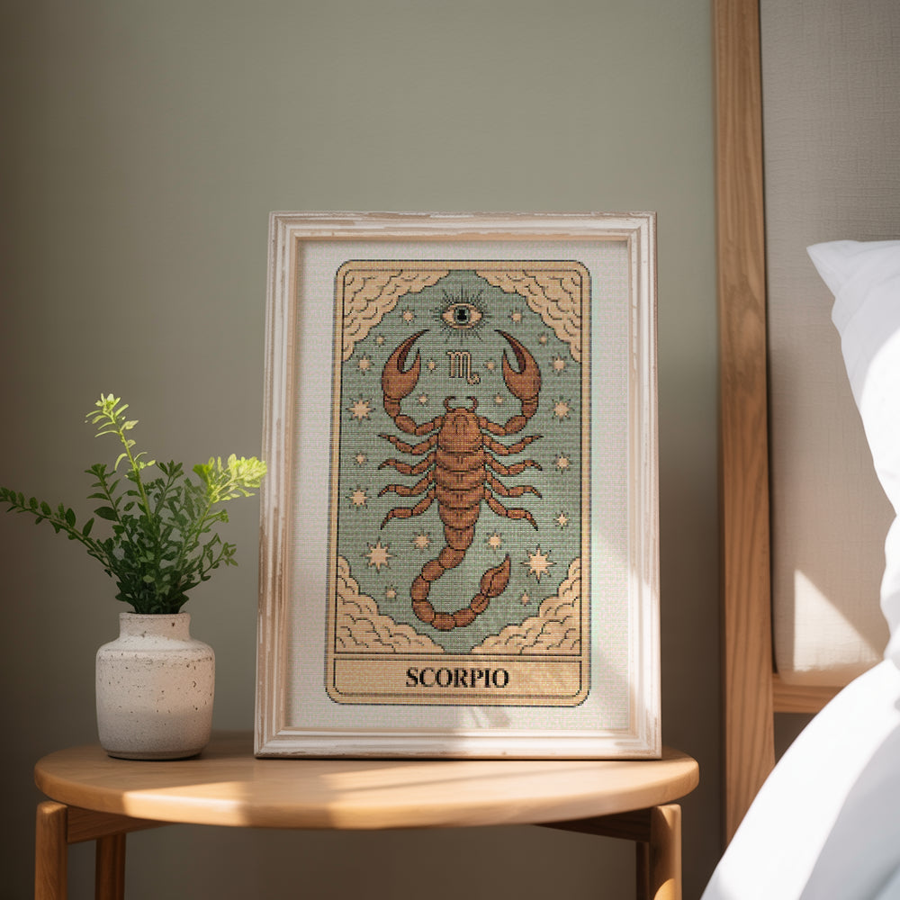 Diamantmalerei - Sternzeichen - Skorpion