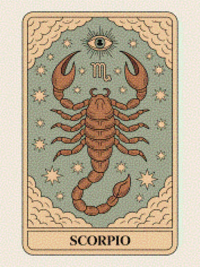 Diamantmalerei - Sternzeichen - Skorpion