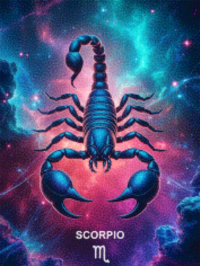 Diamantmalerei - Sternzeichen - Skorpion