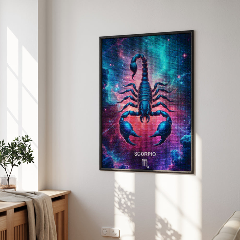Diamantmalerei - Sternzeichen - Skorpion