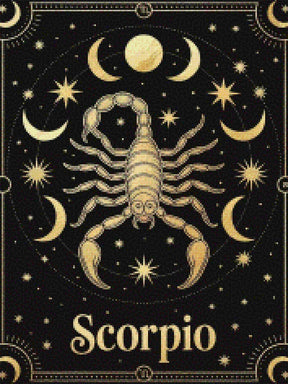 Diamantmalerei - Sternzeichen - Skorpion