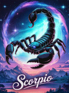 Diamantmalerei - Sternzeichen - Skorpion