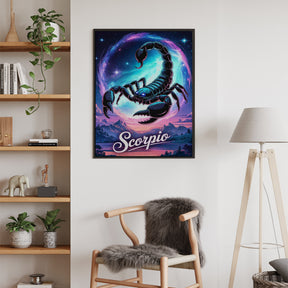 Diamantmalerei - Sternzeichen - Skorpion