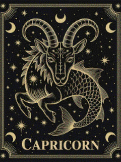 Diamantmalerei - Sternzeichen - Steinbock