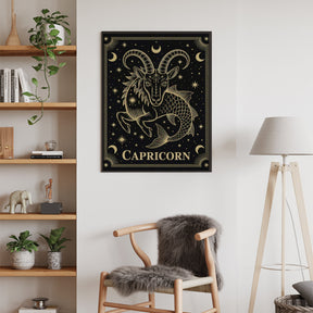 Diamantmalerei - Sternzeichen - Steinbock