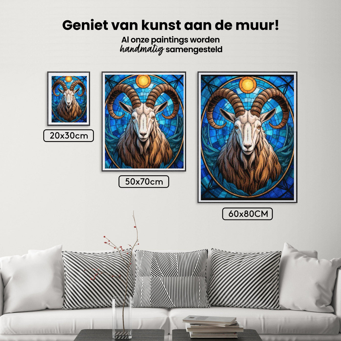 Diamantmalerei - Sternzeichen - Steinbock