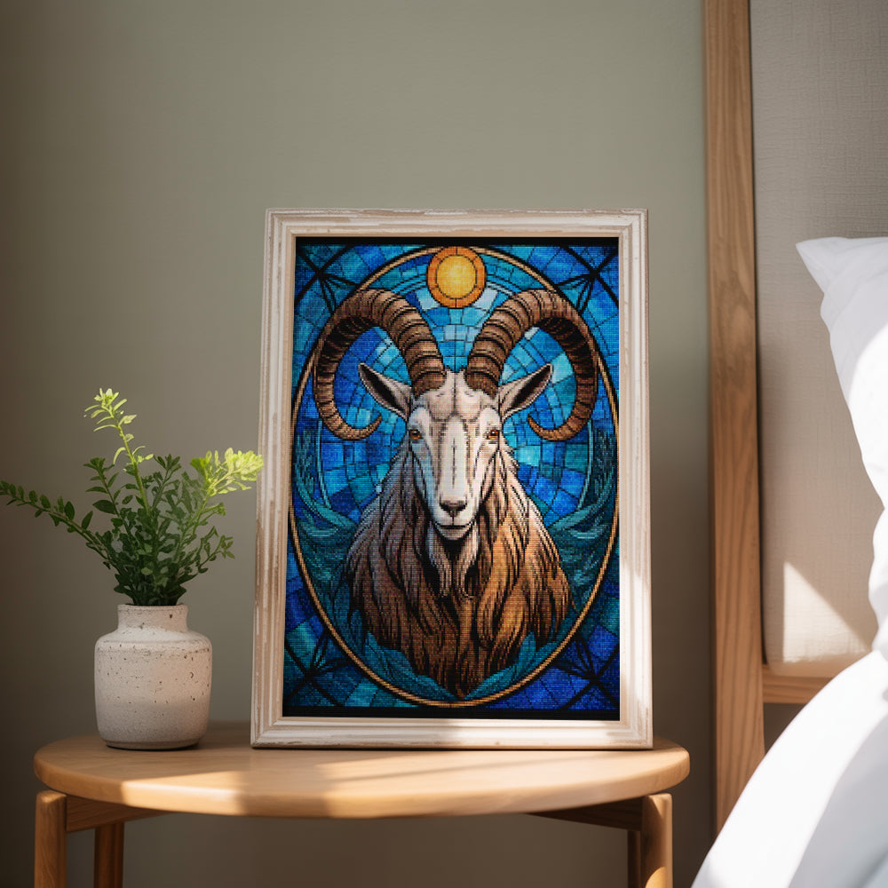 Diamantmalerei - Sternzeichen - Steinbock