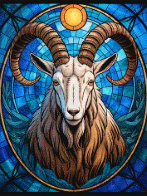 Diamantmalerei - Sternzeichen - Steinbock